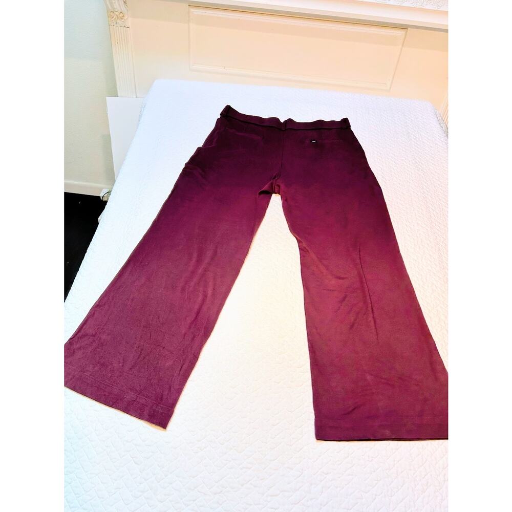 LEE “ Burgundy” Casual Woman’s Wide Leg Dress Pants / Size 20
